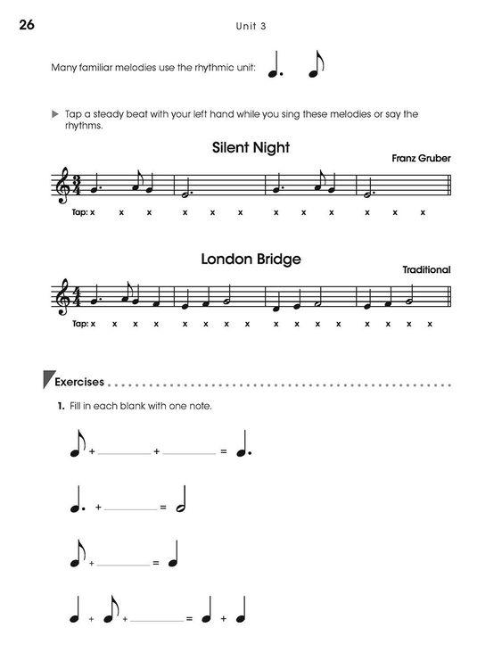 Celebrate Theory Preparatory Sample Page 1