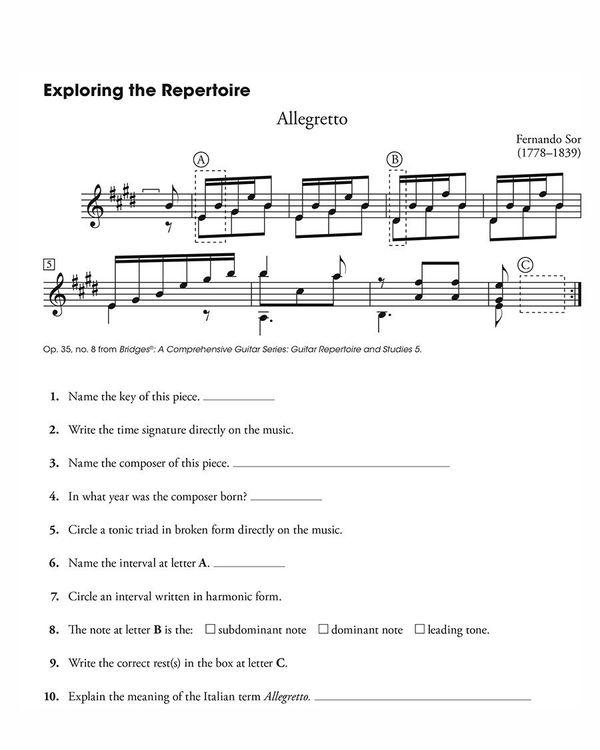 Celebrate Theory Level 5 Sample Page 1