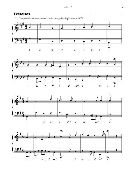 Celebrate Theory 9 Harmony Sample Page 1