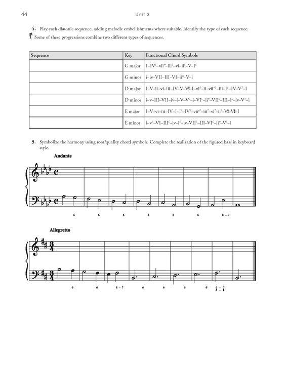 Celebrate Theory 10 Harmony & Counterpoint Sample Page 1