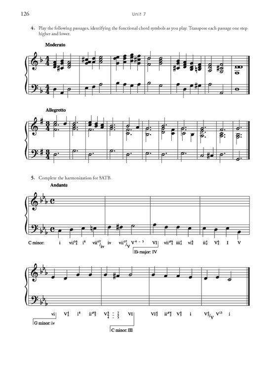 Celebrate Theory 10 Harmony & Counterpoint Sample Page 5