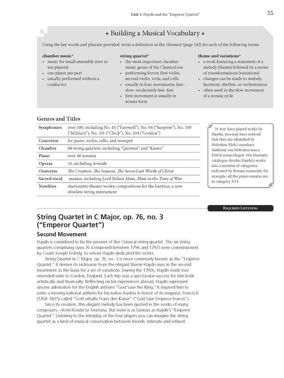 Celebrate Theory 9 History Sample Page 1