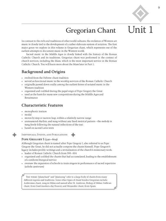 Celebrate Theory 10 History Sample Page 1
