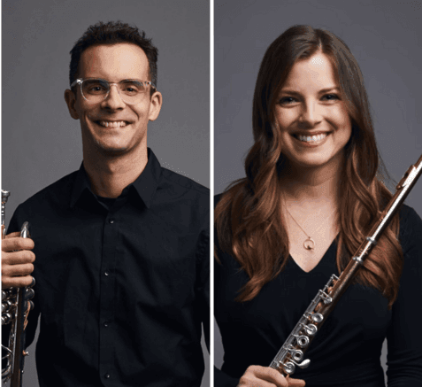 musicians holding their instruments