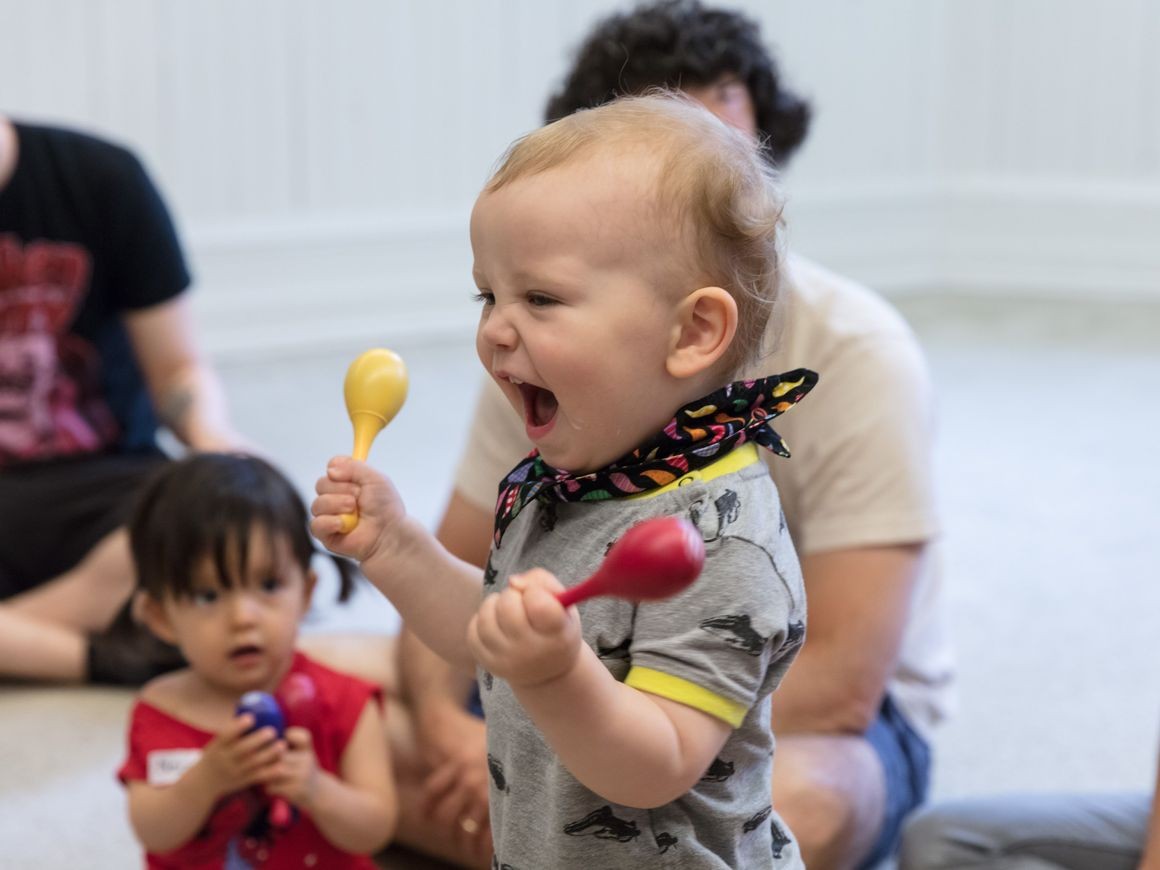Child in SmartStart class
