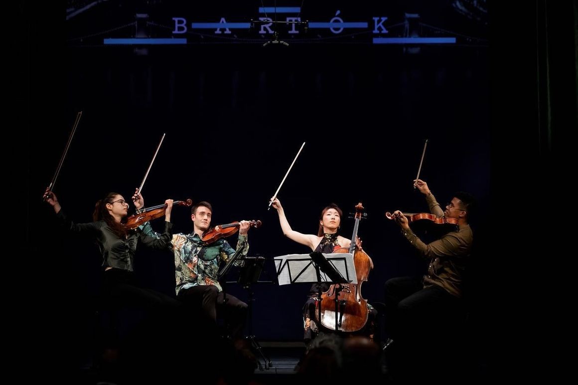 The Dior Quartet performs at The Bartók World Competition, October 2021