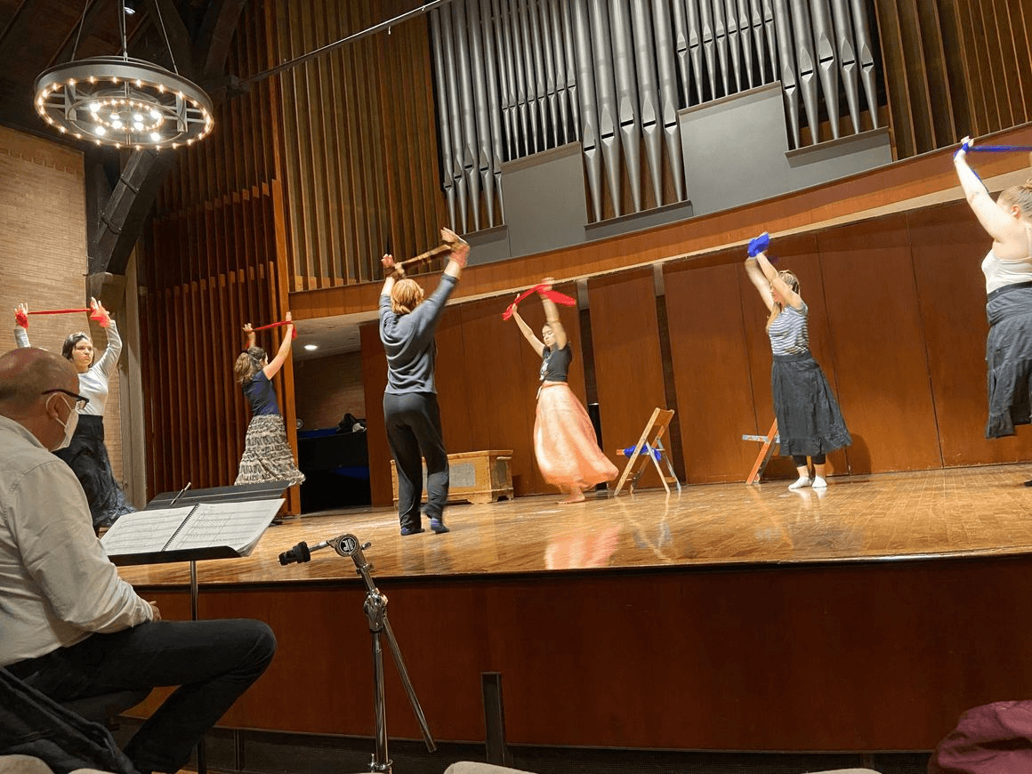 GGS Opera in rehearsal