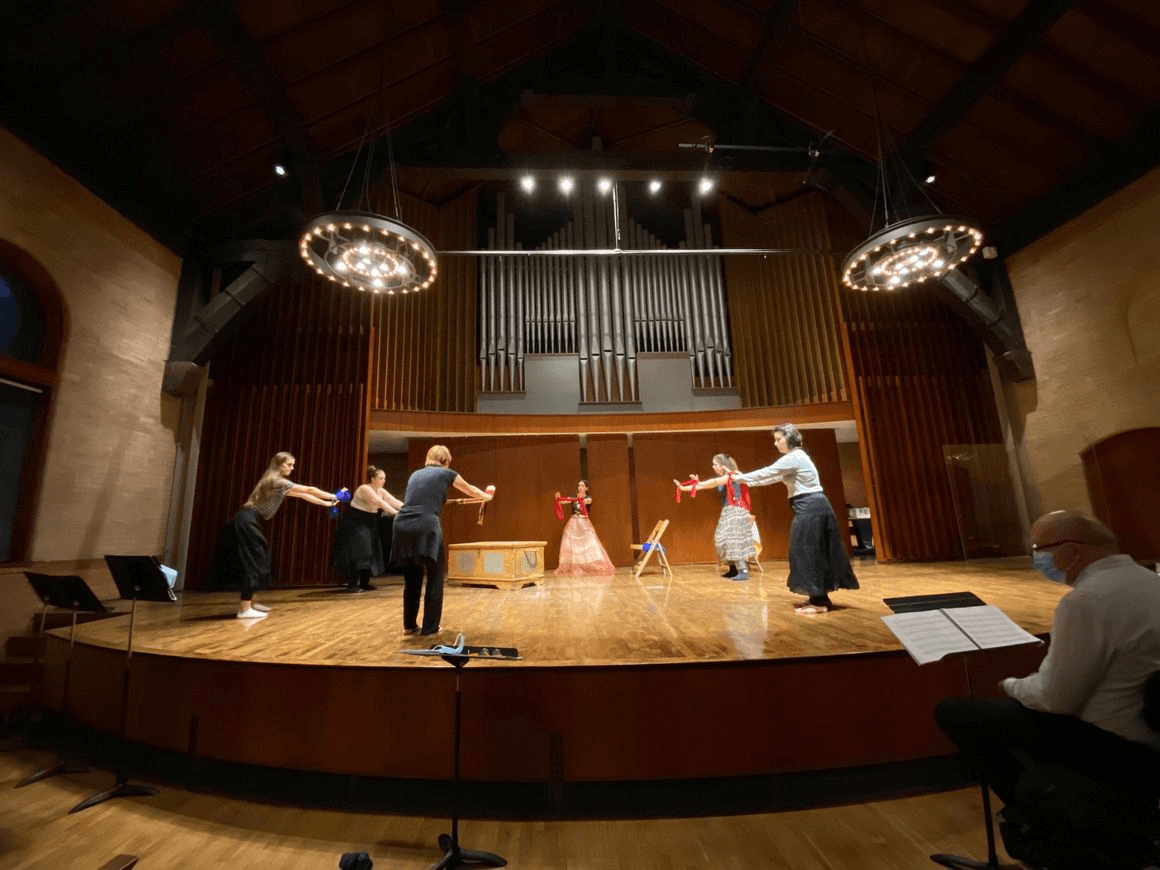 GGS Opera in rehearsal