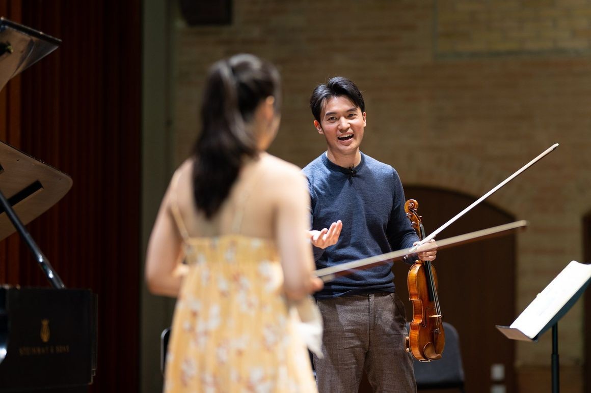 Taylor Academy Master Class with Ray Chen