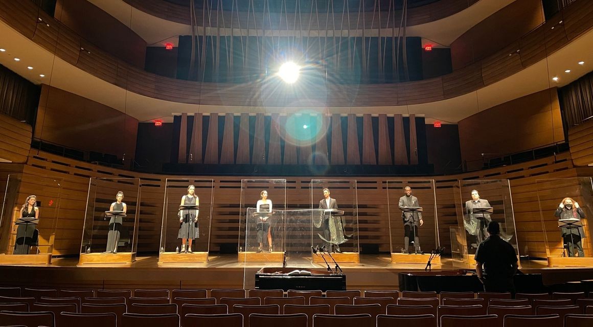 spring opera rehearsal